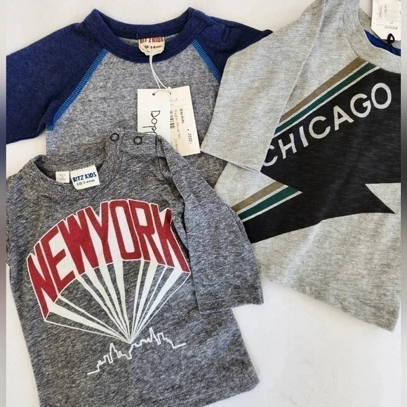NWT || BITZ KIDS || Boutique bundle 3-6 mos - Picture 1 of 10